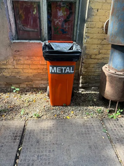 Trash Metal Bin