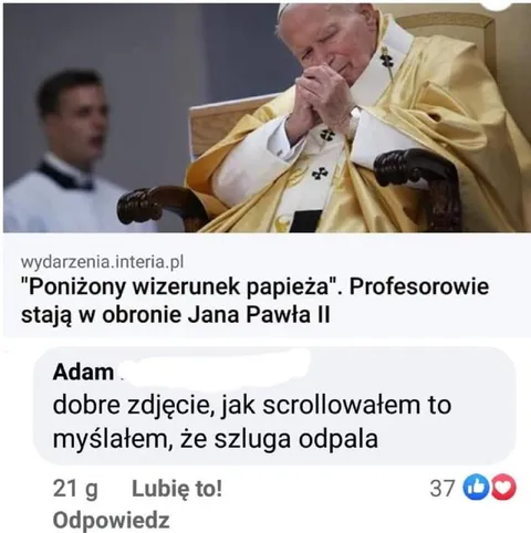 Szluga od papieża