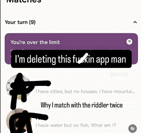 Why I match with the Riddler twice