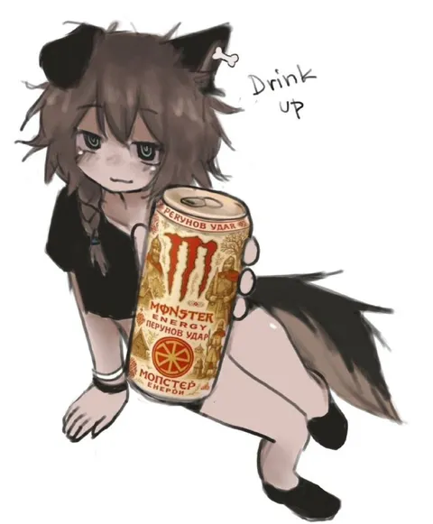Drink Up Monster Girl