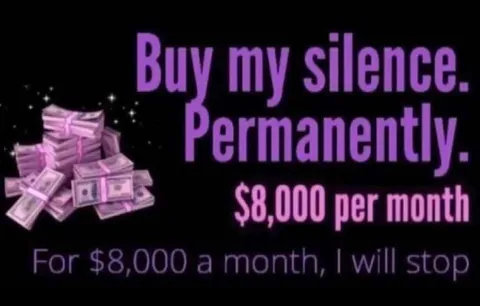 Buy My Silence Permanently