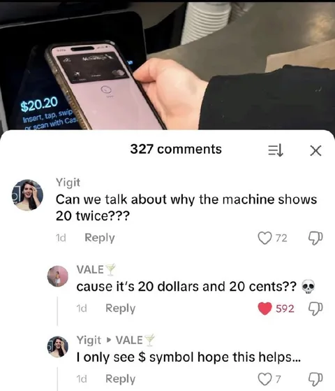 Why It Shows 20 Twice