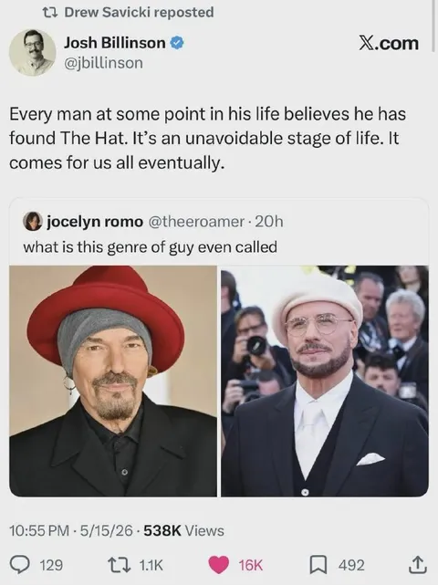 Every Man Eventually Finds The Hat