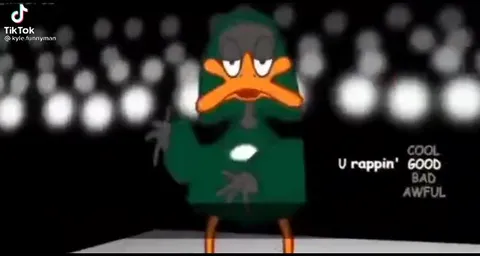 Duck Gets Flattened by Car Door