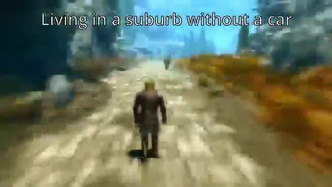 Living in a Suburb Without a Car