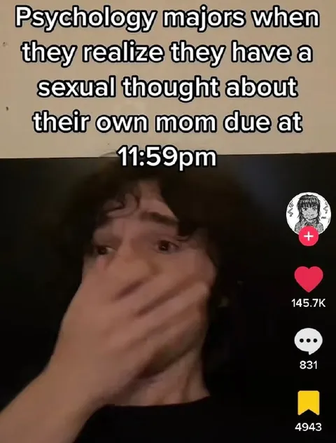 Psychology Majors Sexual Thought Panic