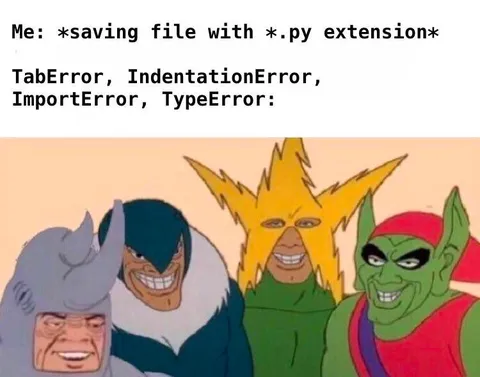 Python Errors While Saving File