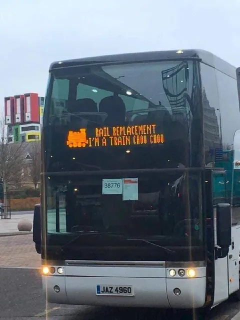 Rail Replacement Train Bus