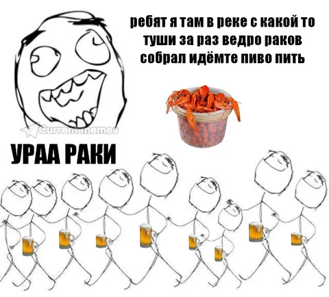 Ура, раки и пиво