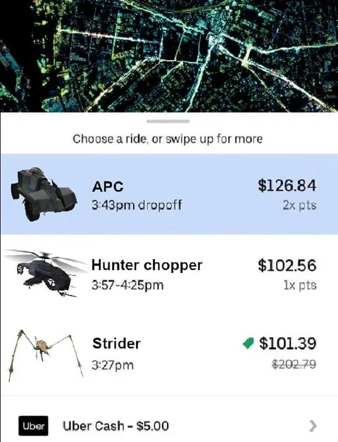 Uber Offers a Strider Ride
