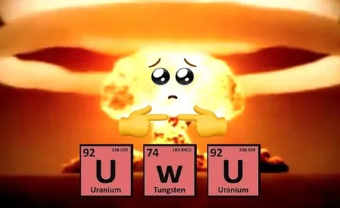 U W U Nuclear Reaction