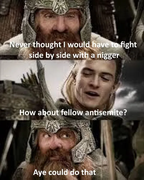 Gimli and Legolas Agree