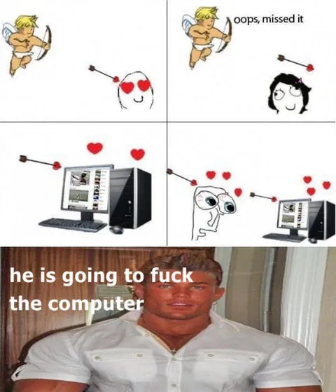 Cupid Misses the Computer