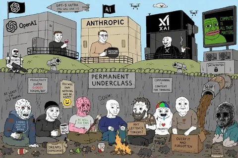 Permanent Underclass AI Dystopia