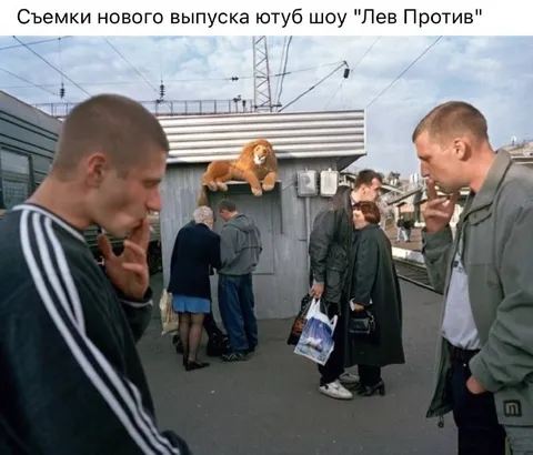 Съёмки шоу «Лев Против»