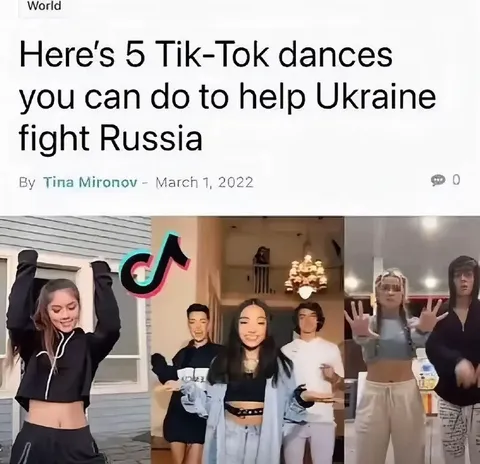 TikTok Dances to Help Ukraine