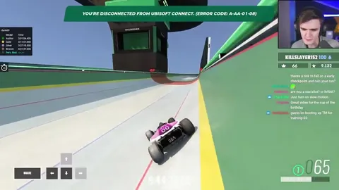Disconnected While Racing