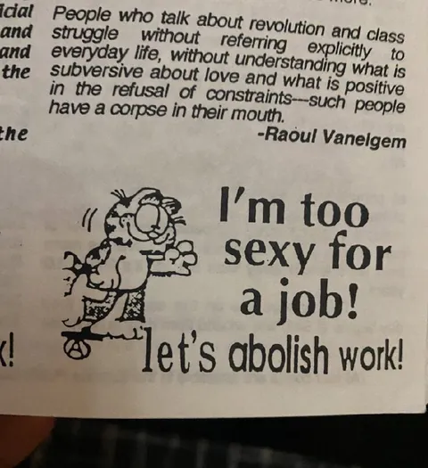 Too Sexy for a Job
