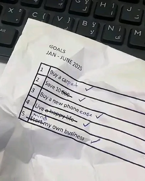 Goals for January to June 2025