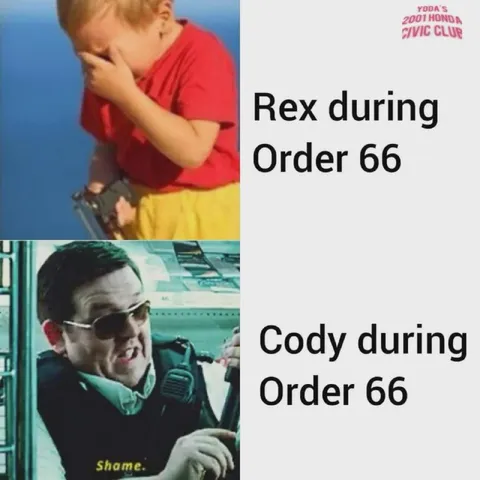 Rex and Cody During Order 66