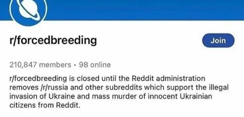 Forced Breeding Subreddit Closed
