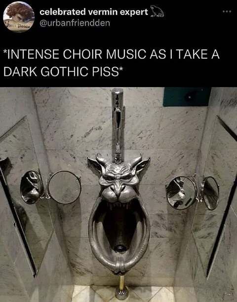 Dark Gothic Piss