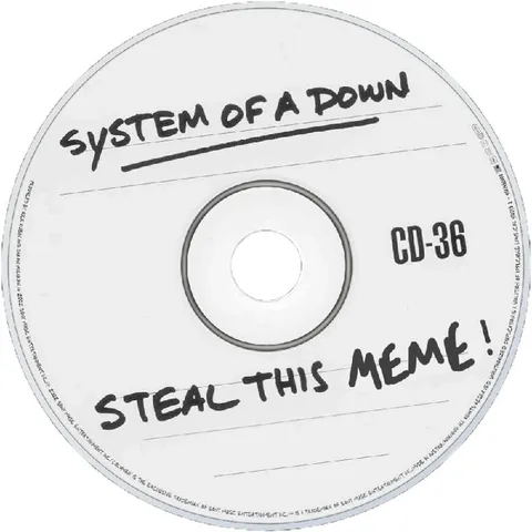 System of a Down Meme CD