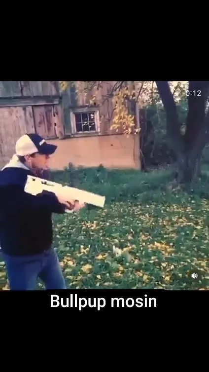 Bullpup Mosin in Action