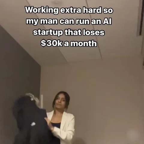 Working Hard for Losing AI Startup