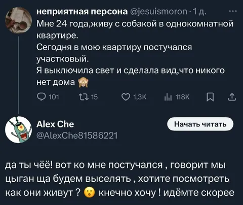 Участковый и цыгане