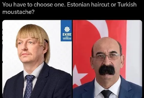 Estonian Haircut or Turkish Moustache