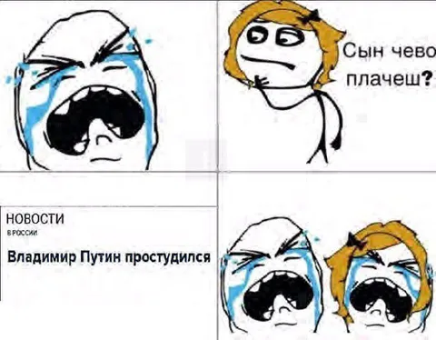 Владимир Путин простудился