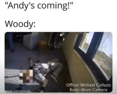 Woody Hears Andy Is Coming