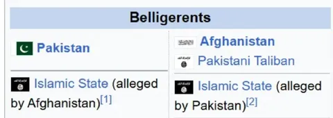 Belligerents Contradictory Allegations