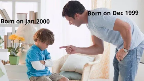 Born One Month Earlier