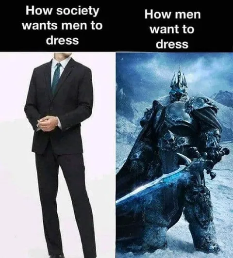 How Men Want to Dress