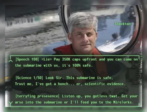 Submarine Science Check Failed