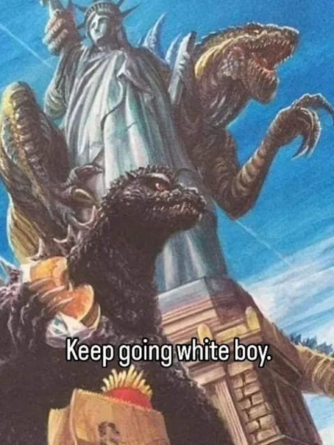 Keep Going White Boy