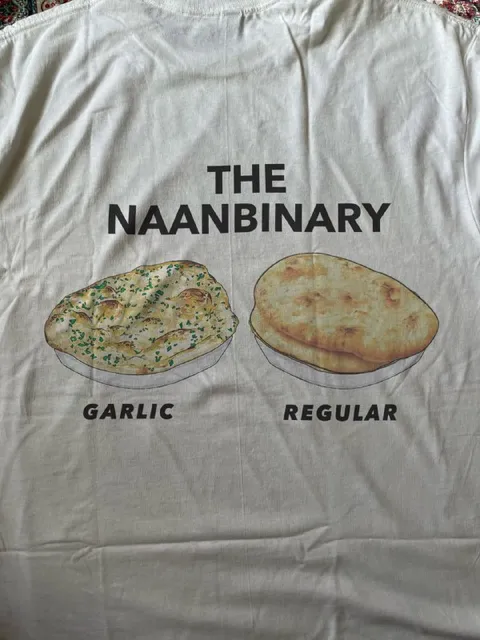The Naanbinary Garlic Shirt