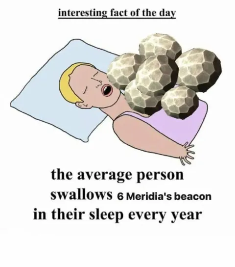 Average Person Swallows Beacons