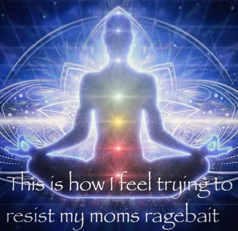 Resisting Mom's Ragebait