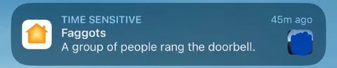 Time Sensitive Faggots Notification
