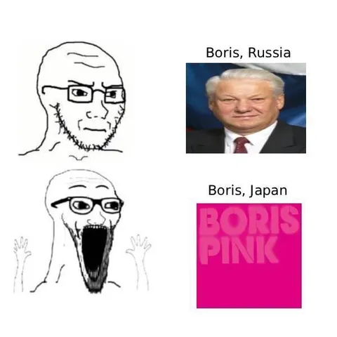 Boris in Russia vs Japan