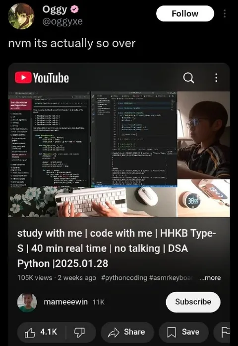 Coding Study Video That Ends Everything