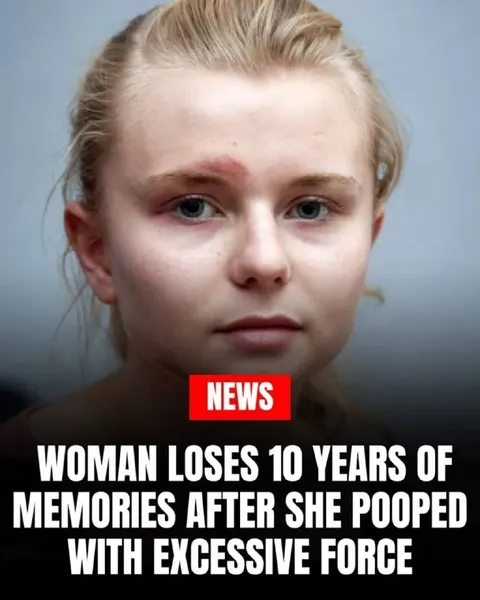 Woman Loses Memories After Pooping