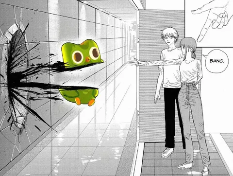 Owl Crashes Through the Wall