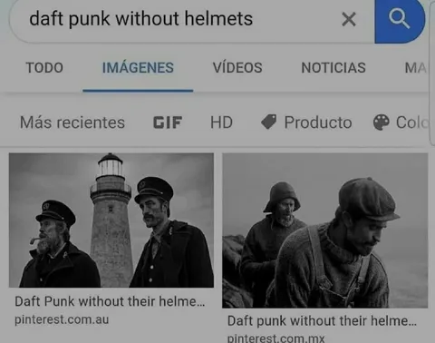 Daft Punk Without Helmets