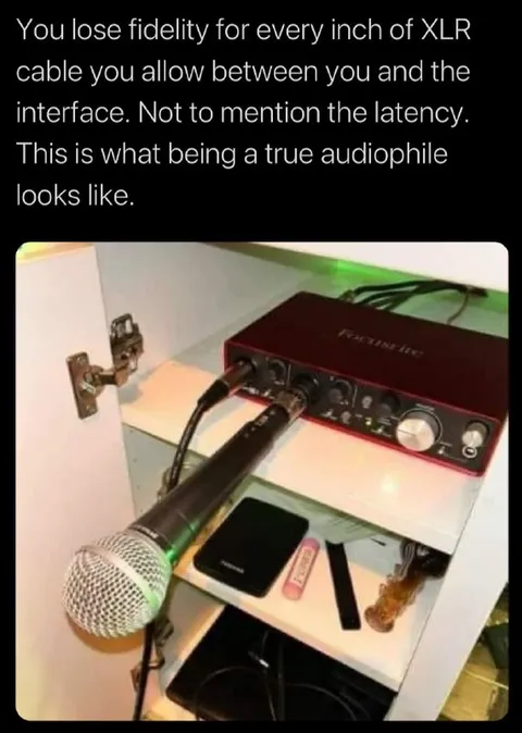 True Audiophile Cable Setup
