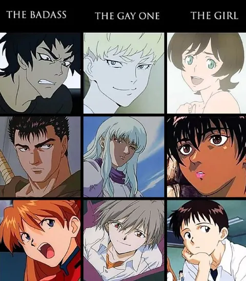 The Badass, the Gay One, the Girl