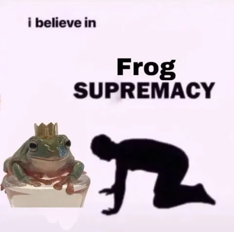 I Believe in Frog Supremacy